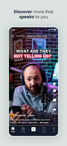 Scoopz App Discovery Feed