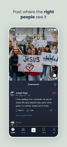 Scoopz App Video Comments UI